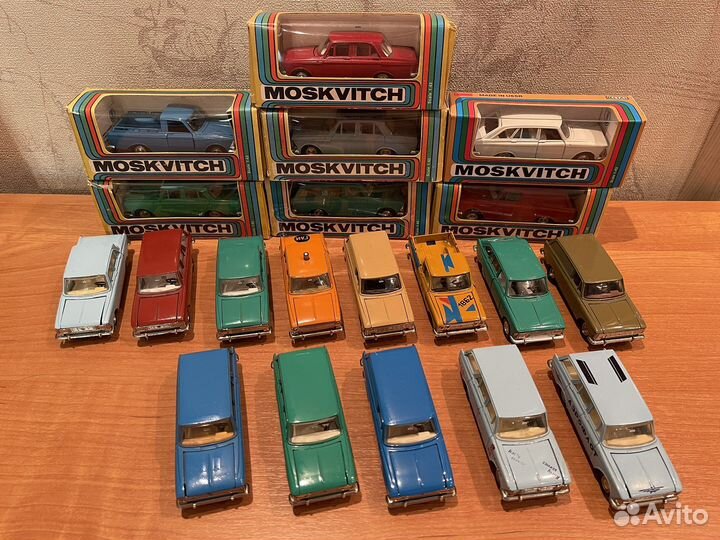 Коллекционные модели Москвич СССР 1:43
