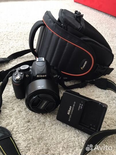 Зеркальный фотоаппарат nikon d3100