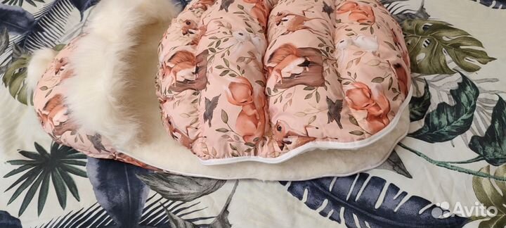 Зимний конверт на выписку и в коляску