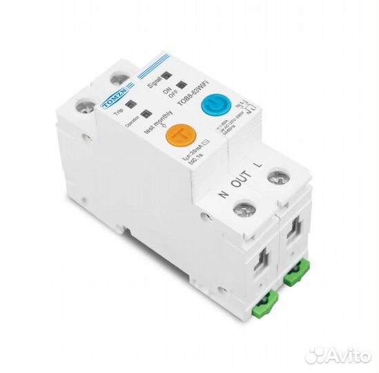 Wi-Fi автомат (узо) с нагрузкой до 63А