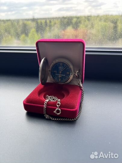 Часы карманные молния СССР новые