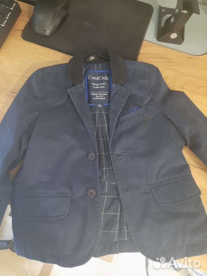 Пиджак для мальчика 92