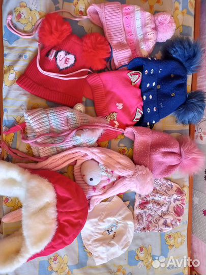 Шапки детские для девочки