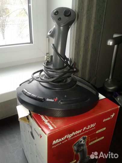 USB джойстик игровой Genius F-23U