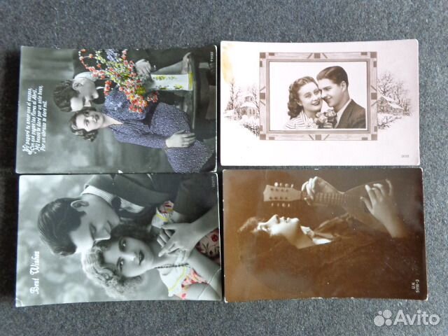 Романтичные открытки 1920-1930 г. (Германия)