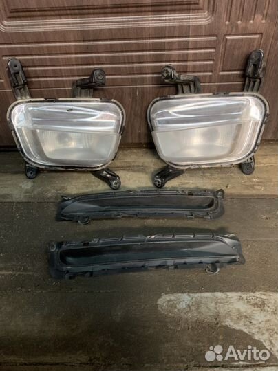 Противотуманные фары на kia rio 3 рестайлинг