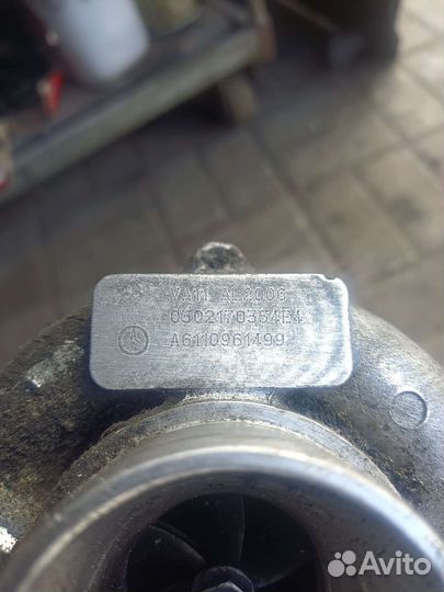 A6110961499 Турбина Мерседес Спринтер 2.2 сdi