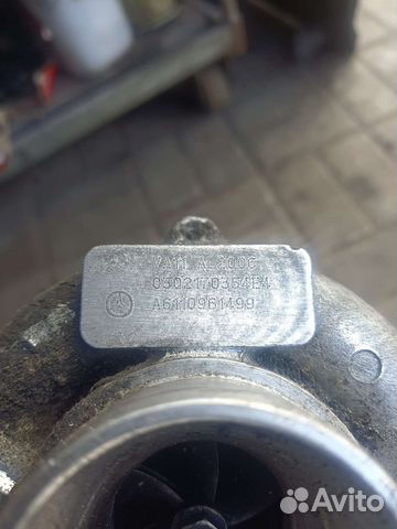 A6110961499 Турбина Мерседес Спринтер 2.2 сdi