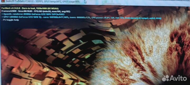 Видеокарта Palit gtx 1070 ti dual 8gb