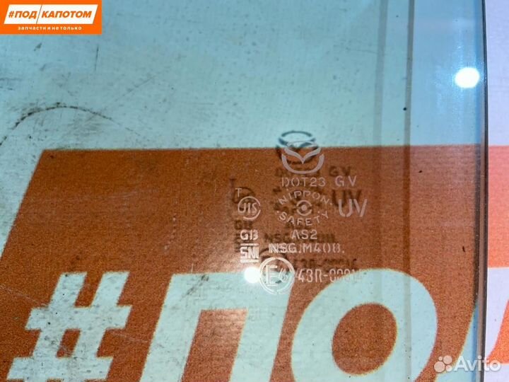 Стекло двери задней левой Mazda CX-5 KF 2018