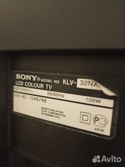 Телевизор sony bravia