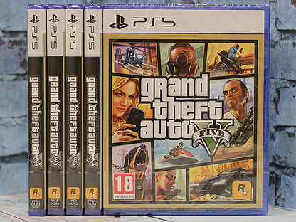 GTA 5 PS5 (Новый диск)