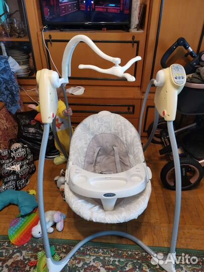 Детские электронные качели