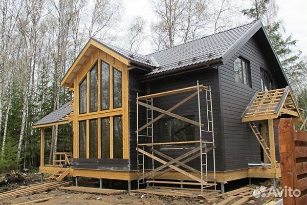 Бригада строителей каркасных домов