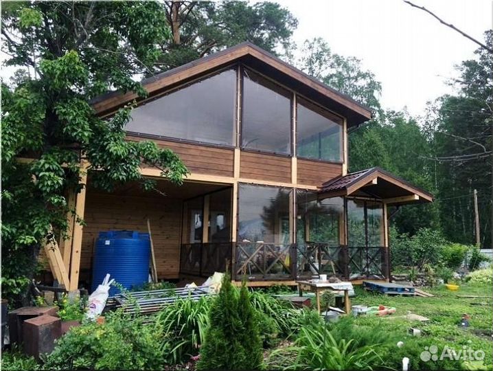 Мягкие окна на веранду