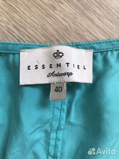 Платье 46 48 Essentiel Antwerp (бирюзовое )