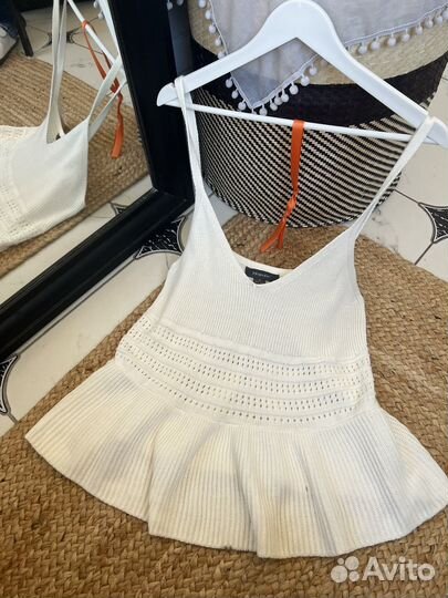 Вязаный топ