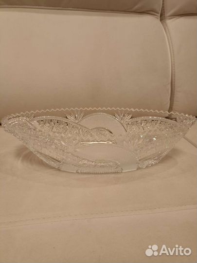 Салатник, хрусталь СССР