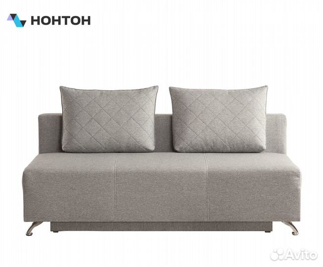 Диван еврокнижка Лира Лайт серый