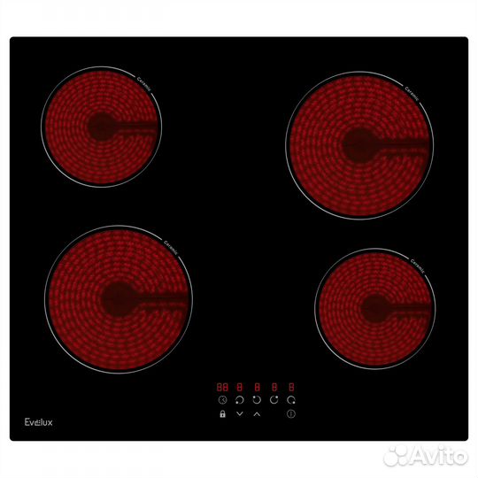 Электрическая варочная панель Evelux HEV 640 B