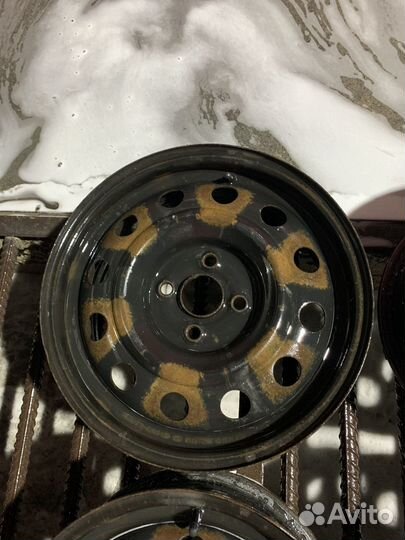 Штамповки hyundai Solaris 4x100