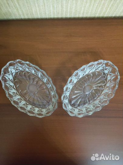 Хрустальные вазочки СССР
