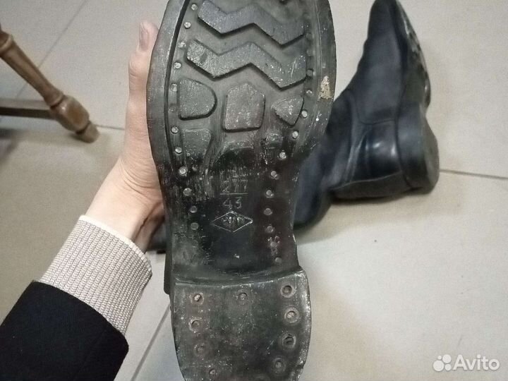 Сапоги кирзовые 43 размер