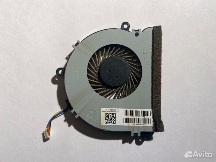 Кулер от HP SPS-813946-001 15-bw 15z-af 15z-ba