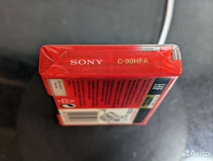 Аудиокассета Sony HF 90 (1996)