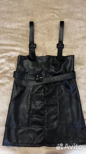 Кожаный сарафан