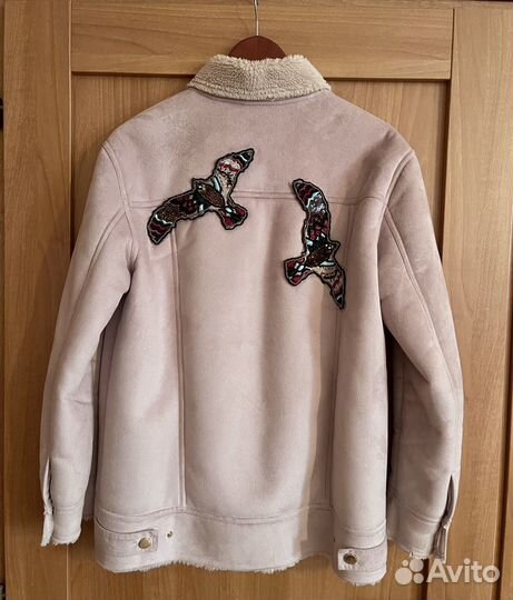 Дубленка Pinko из замши