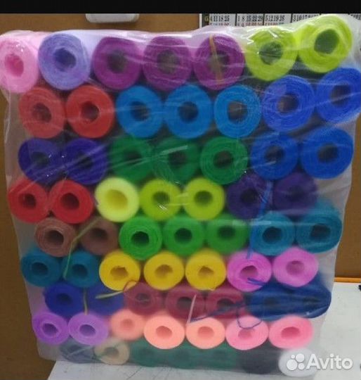 Нитки для вязания мочалок