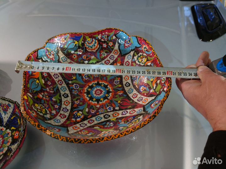 Посуда цветное стекло