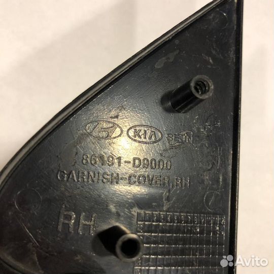 Накладка на крыло Kia Sportage 2016-2021 правая