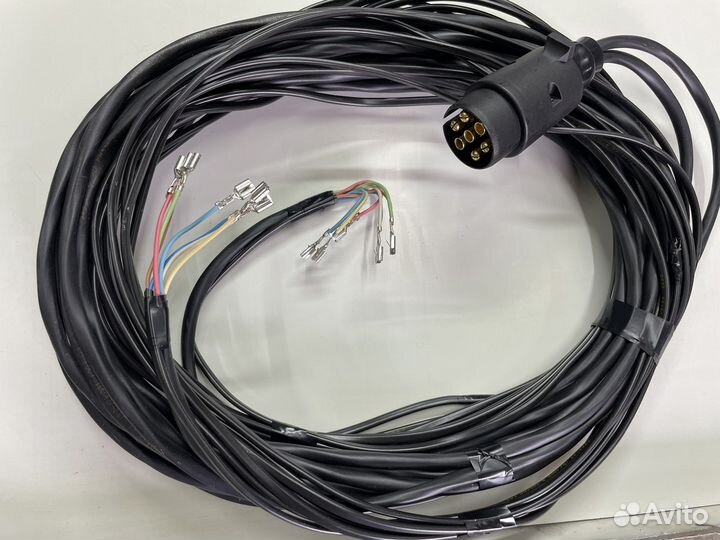 Электрика в сборе для прицепа с вилкой 7пин
