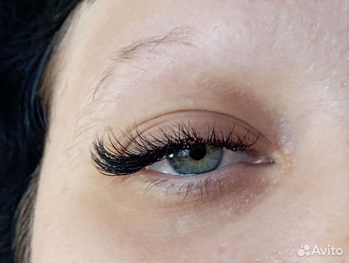 Наращивание ресниц на дому