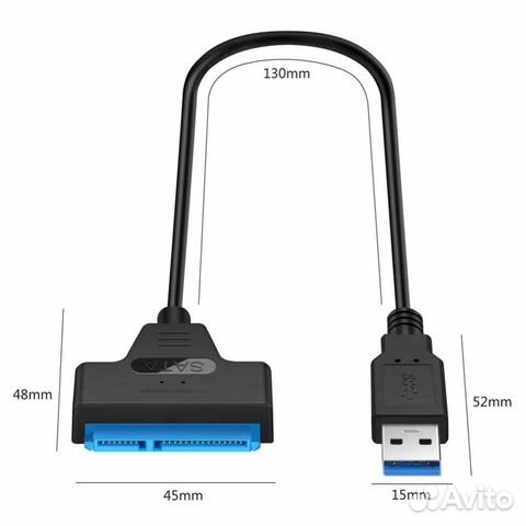 USB 3.0 переходник к жесткому диску HDD SATA