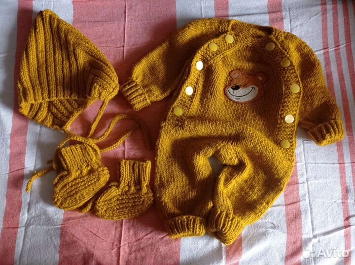 Вязанные детские вещи ручной работы