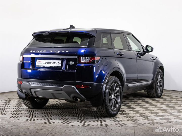 Land Rover Range Rover Evoque 2.0 AT, 2017, 117 100 км