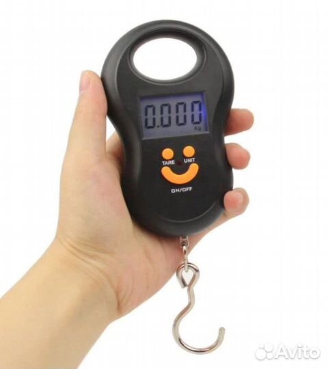 Весы ручные безмен электронные 10г - 50кг