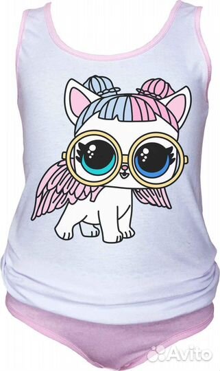 Комплект нижнего белья на девочку 128