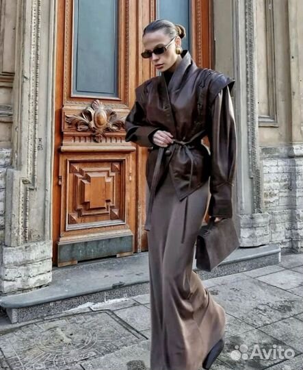 Кожаная куртка косуха новая