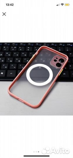 Чехол на iPhone 12, 12pro, 12mini с magsafe