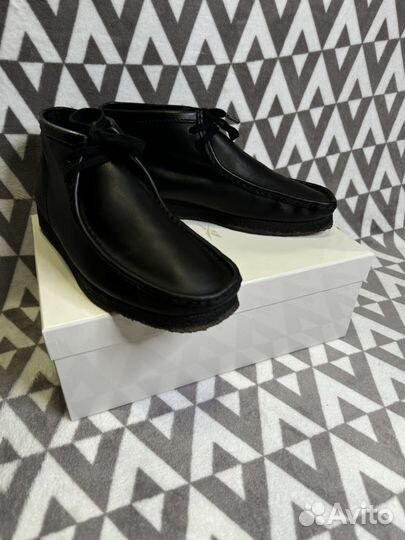 Ботинки Clarks Wallabee Leather Оригинал