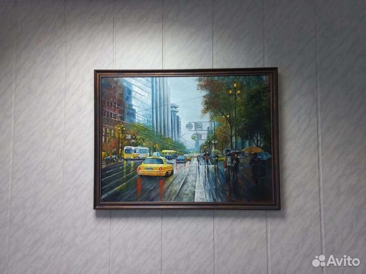 Картина маслом на холсте 80на60см