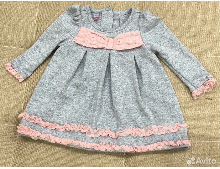 Платье на девочку 6-9мес
