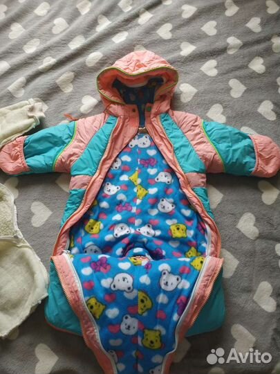 Комбинезон для девочки зима