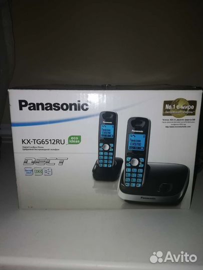 Телефоны Panasonic KX-tg6512ru
