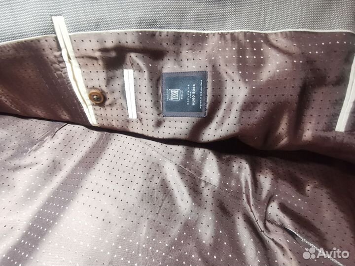 Пиджак Hugo Boss, Италия, коричнево-бежевый