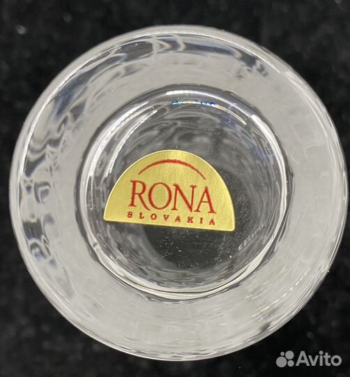 Набор стеклянных стаканов 6 шт. Словакия